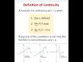 Mathematics N5 - Continuity