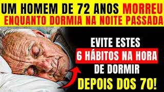 ⚠️ Perigo! Esses 6 hábitos de sono estão matando idosos em 2025
