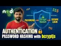 13 - Authentication in Node js Login Signup with bcryptjs Password Hashing MongoDB