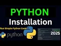 Python Installation on Windows 10 - Step by Step Tutorial