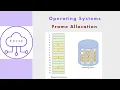 OS55 - Frame Allocation Operating Systems