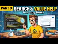 Value Help and Search Using Annotation RAP Part 9