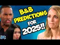 Bold and Beautiful Predictions for 2025 Carter Loses Taylor Crushed Luna Loose