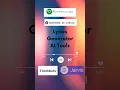 Download Lagu Lyric Generator AI Tools | Lyrics generator | Song lyrics #latestsongs  #shorts #aitools