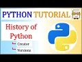 History of Python Creator Versions Python Programming Course for Beginners HINDI Lec 2