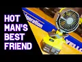Compact Battery Fan Ryobi 18 Volt One Clamp Fan