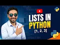 Lists in Python Class 12 CS Chapter 1 Revision Tour CBSE Board 2026-27 Class 12 CS Chapter 1