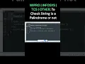 Program to Check given Input String is a Palindrome or not Placement Coding Problem