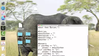Python 3 User Input to create a Simple Program about Python