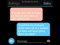 Sick izuku au last part 16/18+|textingstory|BNHA |bkdk|ft. Recoverygirl|XX_Dreamer  read desc.