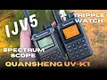 Quansheng UV-K1 IJV5 Firmware Triple Watch Si4732 HF Spectrum Scope installation guide