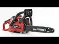 Prorun PCS214 14 gas chainsaw unboxing overview first start