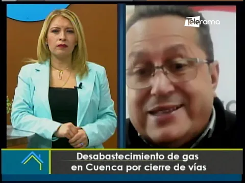 Desabastecimiento de gas en Cuenca por cierre de vías