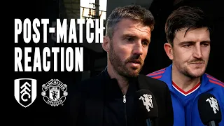 Michael Carrick & Harry Maguire Post-Fulham