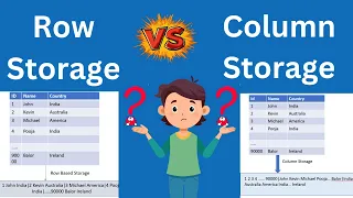 Column vs Row Storage Simple Explanation Key Differences