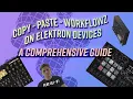 Every Elektron Copy Paste Undo Function Comprehensive Guide 2 Key COMBOz