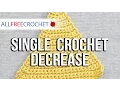 Left-Handed Single Crochet Decrease Stitch