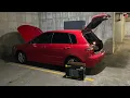 Kicker pt250 install in a 2007 Kia Spectra5