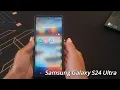 How to remove an app from a folder on the Home or Apps screen on Samsung Galaxy S24 Ultra