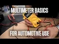 Multimeter basics for automotive use Hagerty DIY
