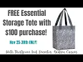 Black Friday FREE Essential Storage Tote from Thirty-One Ind Thirty-One Director Andrea Carver