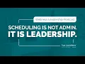Why Spa Scheduling Is an Ethical Leadership Choice Not an Admin Task