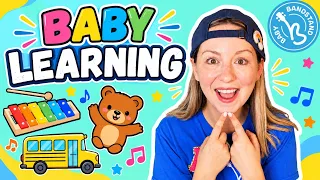 Baby Learning with Ms. Alyssa - First Words, Sign Language, Nursery Rhymes - Baby Bandstand