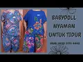Babydoll Batik Kencana Ungu - Harga Babydoll Batik Kencana Ungu | WA 0812-3111-4442