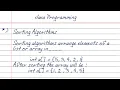 Introduction to Sorting Algorithms Dev Domain