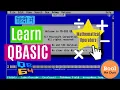 Tutorial on QBASIC Arithmetic Operators In Hindi