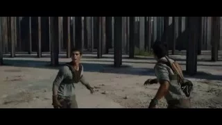 The Maze Runner 2014 Maze Running Full Scene HD 