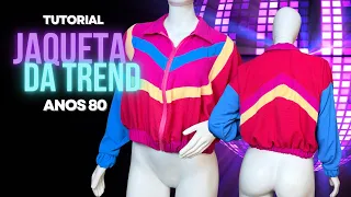 JAQUETA TREND ANOS 80 PASSO A PASSO