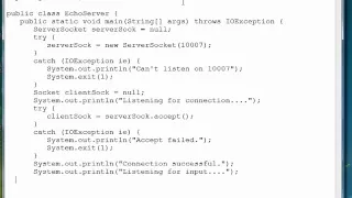 09 03 Socket Server Programming