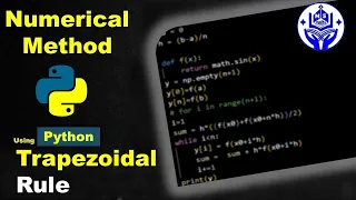 Python Code of Trapezoidal Rule Numerical Integration
