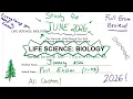 NEW January 2026 Life Science Biology Regents Review FULL EXAM REVIEW prep for June 2026