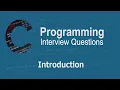 C Interview Questions tutorial - Codenemy