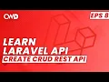 CRUD REST API with laravel Laravel API Course Learn Laravel API Laravel API Tutorial