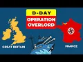 D-Day Invasion or Operation Overlord History Timelines and Map Past to Future