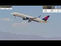 Departure Of Delta Air Lines Boeing 757-200 N6706Q From LAS Vegas to MSP Minneapolis
