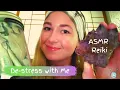 ASMR Reiki De-Stress with Me Bay Laurel Leaf Burning Magnesium Cream ASMR Massage ASMR Tingles