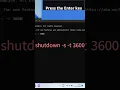 How to Shutdown Computer after 1 Hour or after Certain Time - Windows 11 10 Shutdown Timer