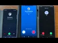 SAMSUNG S22 vs S22 Ultra vs S21 Ultra WhatsApp, Google Duo \u0026 Signal Apps Incoming Calls in Covers