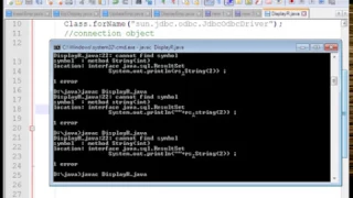 java display data from MS Access database JAVA MS Access fetch records java connectivity