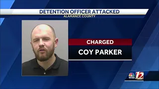 Alamance County Inmate assaults detention officer while being transferred