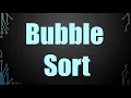 Bubble Sort Algorithm with Optimization for Beginners