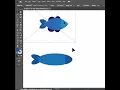 Flat Design Fish Illustrator Tutorial