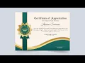 Certificate Template Design Free Download Award Honor Certificate Template Vector