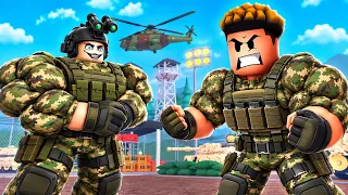 I Became The STRONGEST SOILDER In ROBLOX!