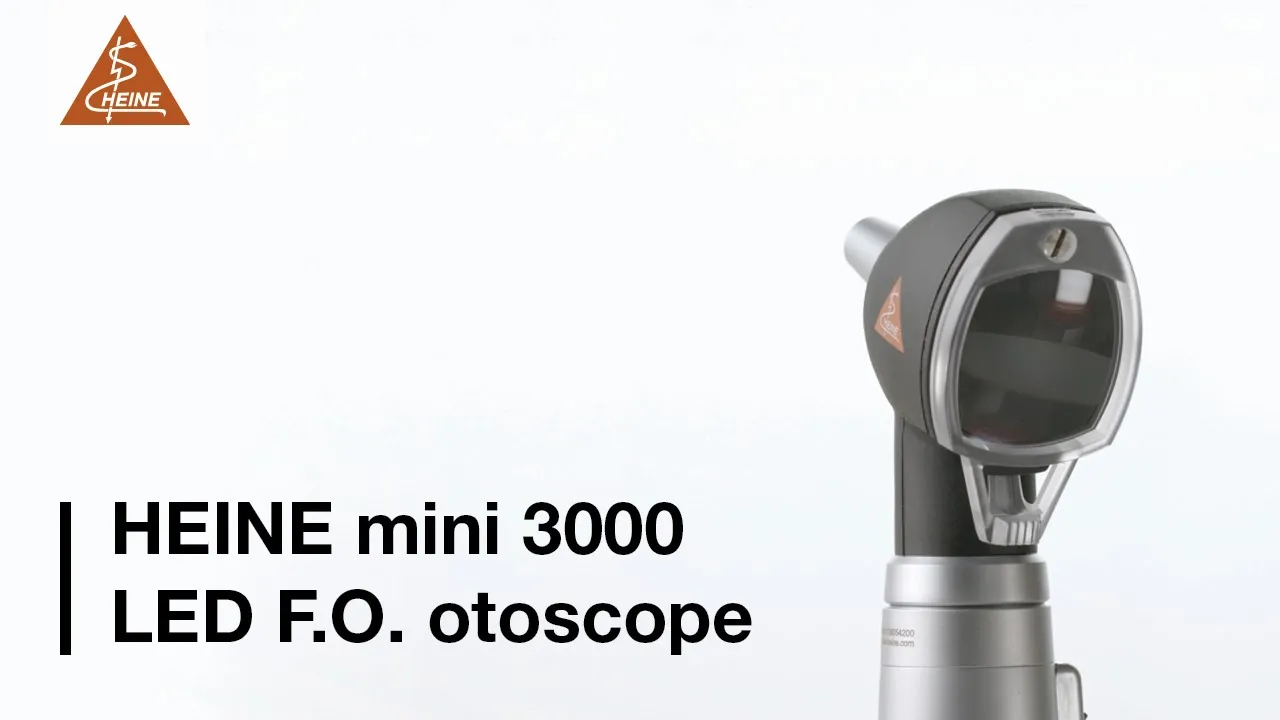HEINE mini 3000 LED F.O. otoscope