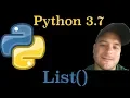 Python 3 7 List Built-in Function